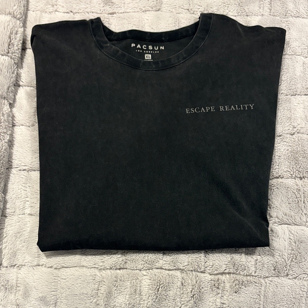 PacSun Charcoal Escape Reality Tee